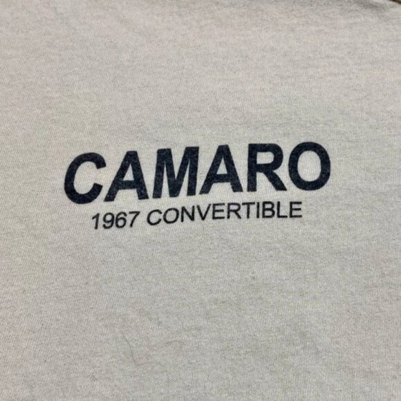 Chemistry T-Shirt Men's XL Chevrolet Camaro 1967 Convertible Tan Short Sleeve - Picture 3 of 5